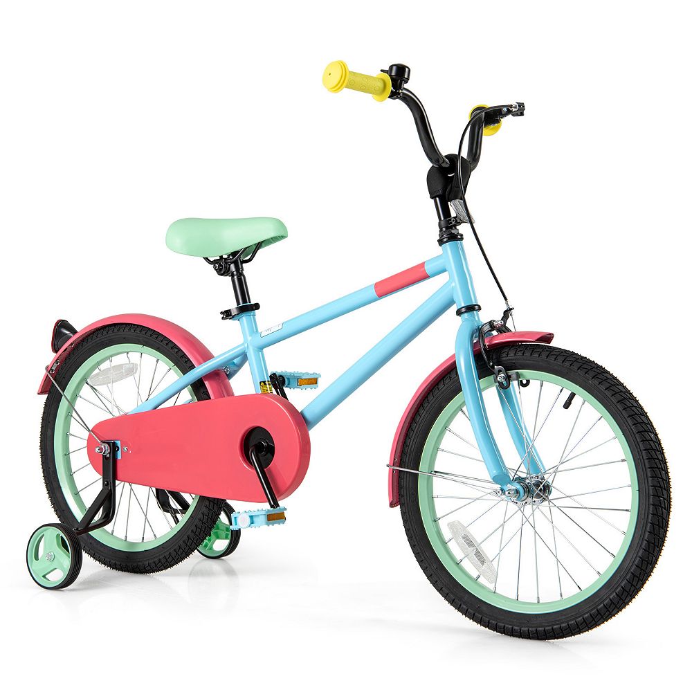Детский велосипед Slickblue с регулируемым рулем и седлом для детей 4-8 лет