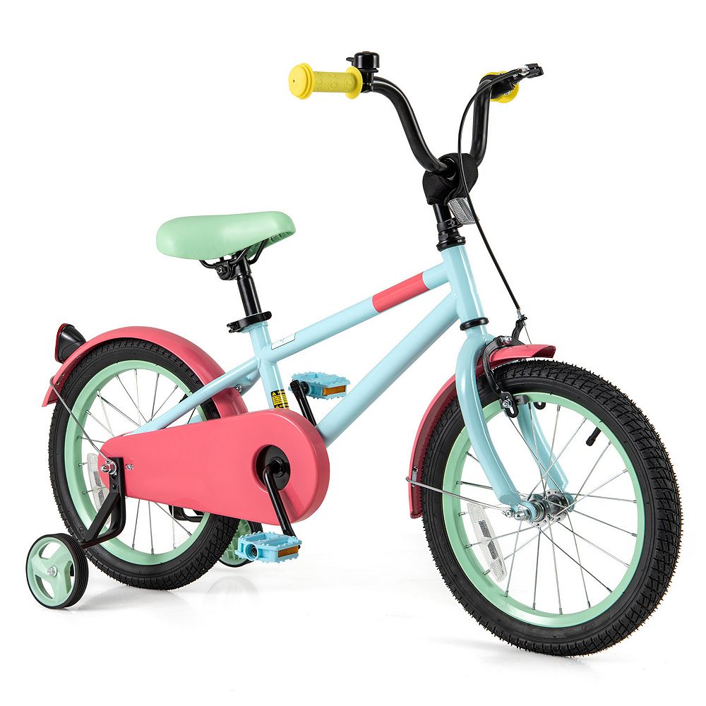 Детский велосипед Slickblue с регулируемым рулем и седлом для детей 4-8 лет
