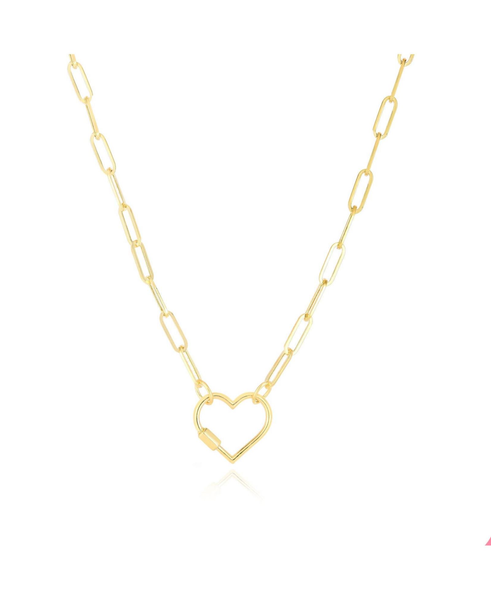 Ожерелье-подвеска The Lovery Carabiner Heart Charm Holder