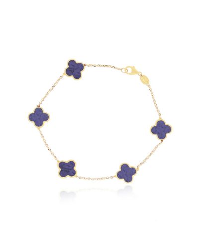 Браслет The Lovery Amethyst Clover