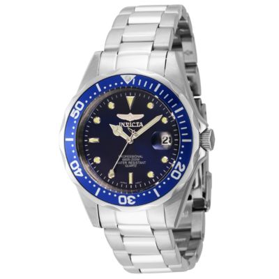 Invicta Men's 9204 Pro Diver Quartz 3 Hand Blue Dial Watch