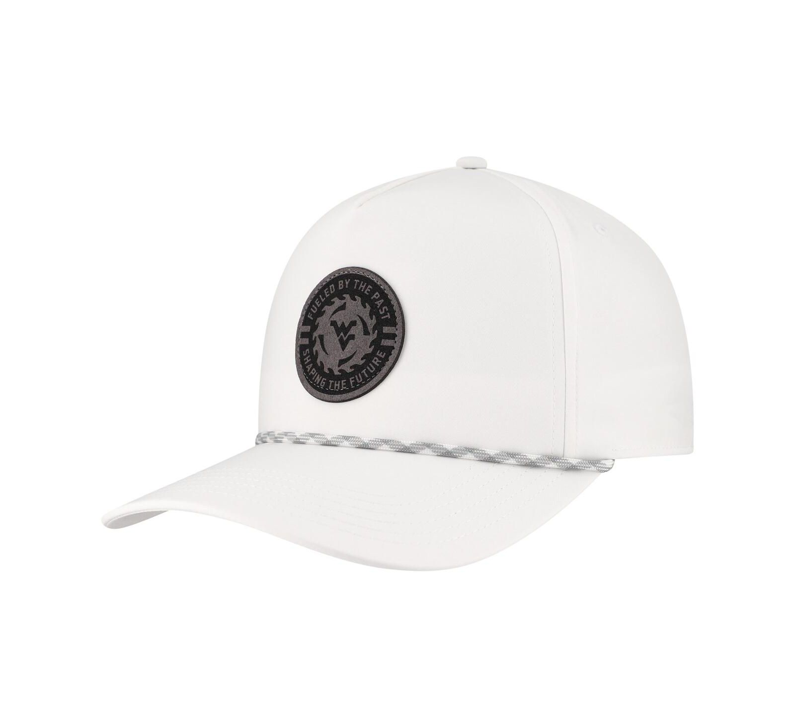 Кепка Legacy Athletic Men's White West Virginia Mountaineers Built on Bravery Caddy Adjustable