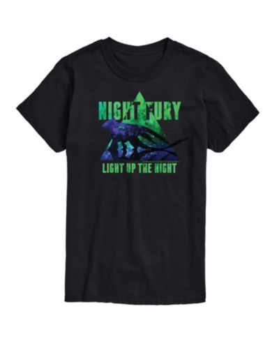 AIRWAVES Men's How To Train Your Dragon Night Fury Short Sleeve T-Shirt
