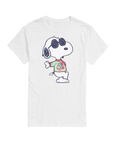 AIRWAVES Мужская футболка Peanuts Joe Cool с эффектом тай-дай