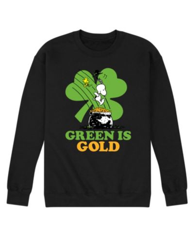 Мужской флисовый лонгслив AIRWAVES Peanuts Green Is Gold