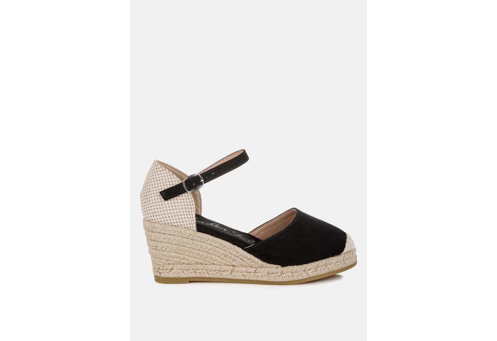 London Rag Women's Paryor Microfiber Espadrilles Sandals