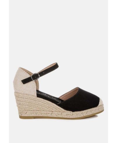 London Rag Women's Paryor Microfiber Espadrilles Sandals