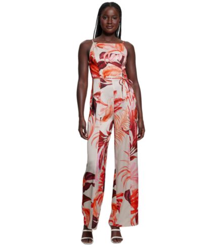 Женский комбинезон GUESS Sana Satin Printed Sleeveless