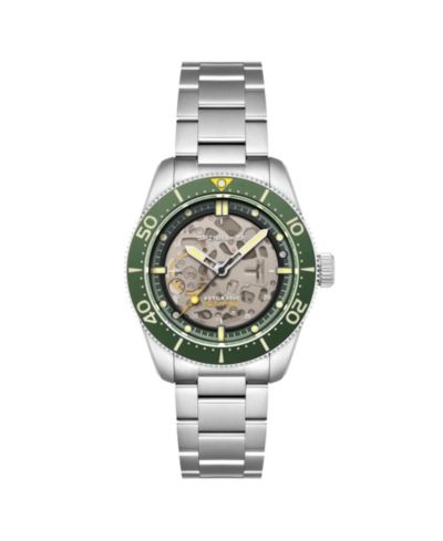 Spinnaker Men's Croft 42 Skeleton Automatic Solid Stainless Steel Bracelet Watch, 42mm