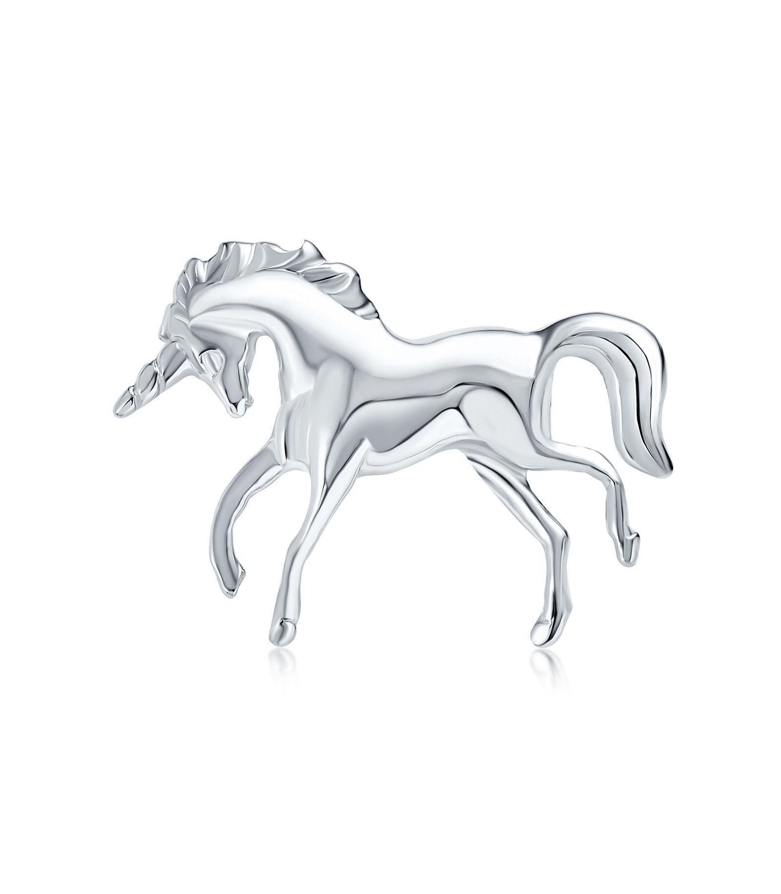Брошь Bling Jewelry Pegasus Flying Horse - Magical Unicorn Sterling