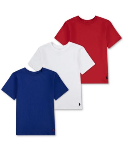 Мужские футболки Polo Ralph Lauren Crewneck 3-Pack 8-20