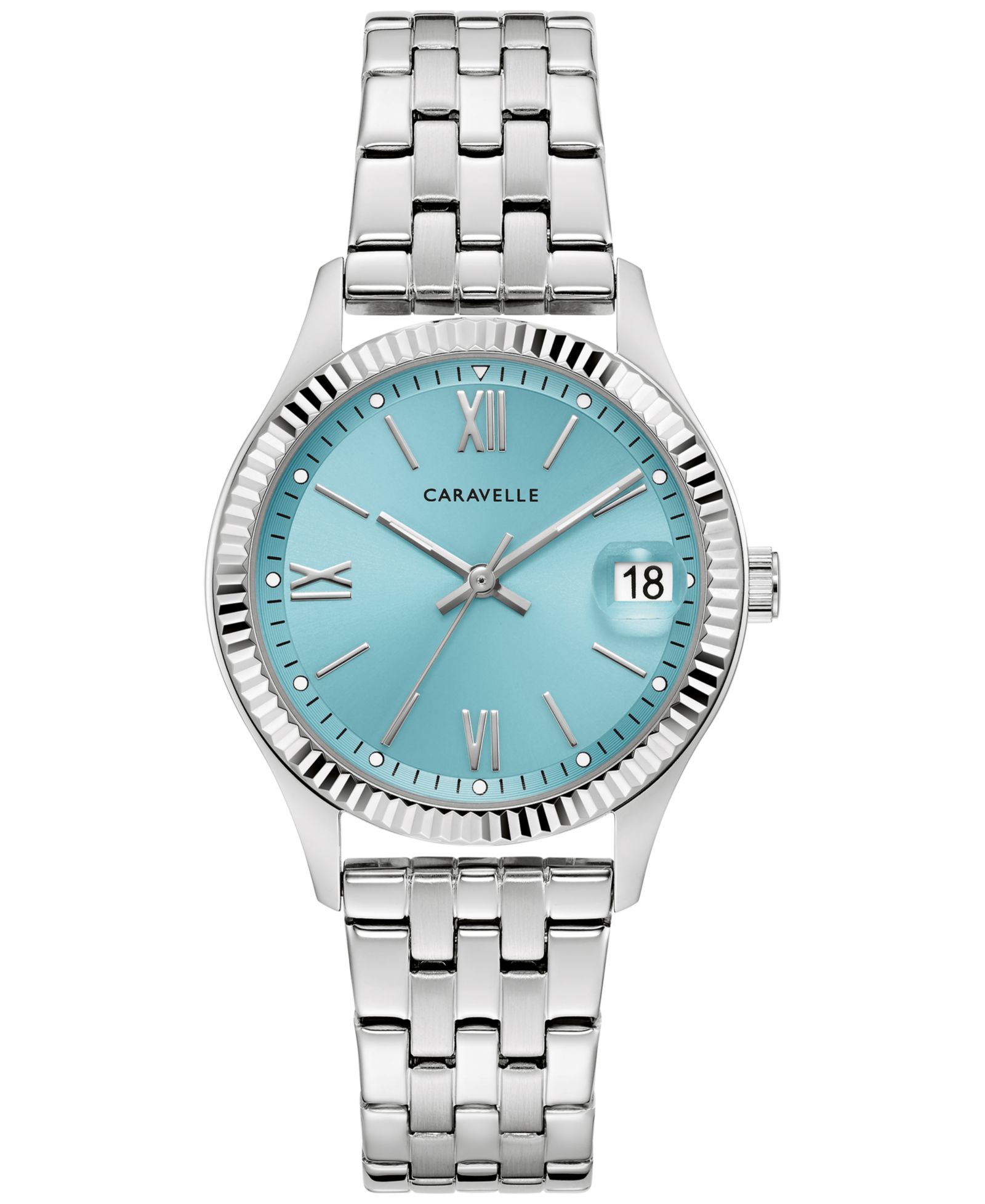 Caravelle Women's Classic Stainless Steel Bracelet Watch 32mm