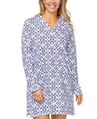 Женская туника Island Escape Coastal Hooded Cover-Up