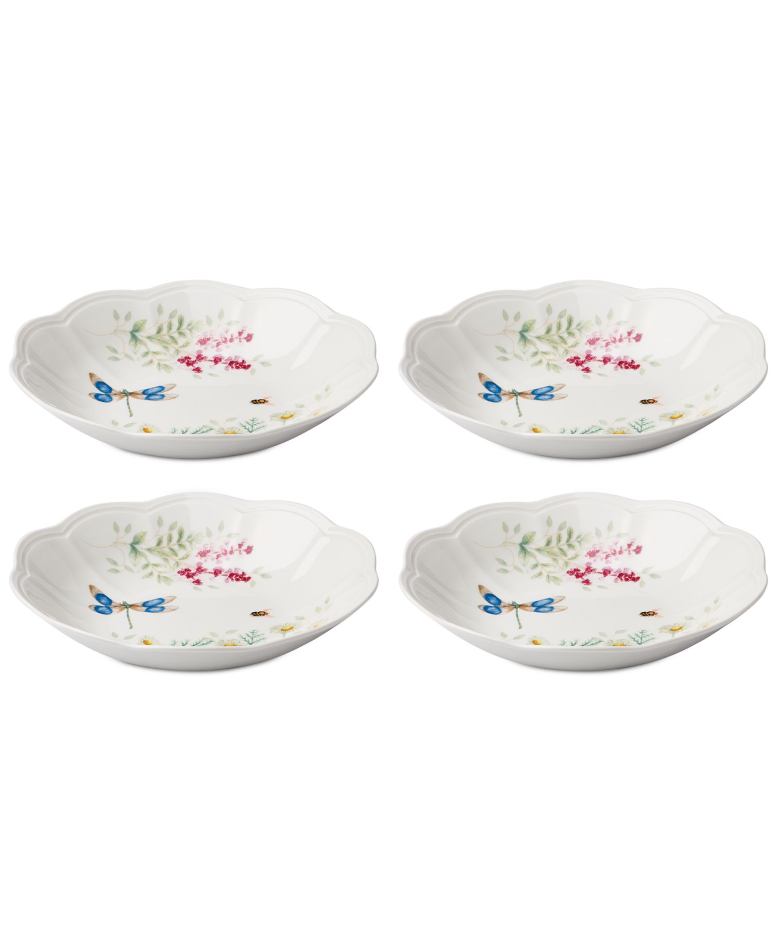 Чаши для пасты Lenox Butterfly Meadow Herbs 4 шт.