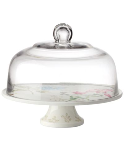 Lenox Butterfly Meadow Cake Plate, 25th Anniversary