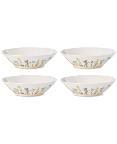 Lenox Wildflowers тарелки для пасты, набор из 4 шт.