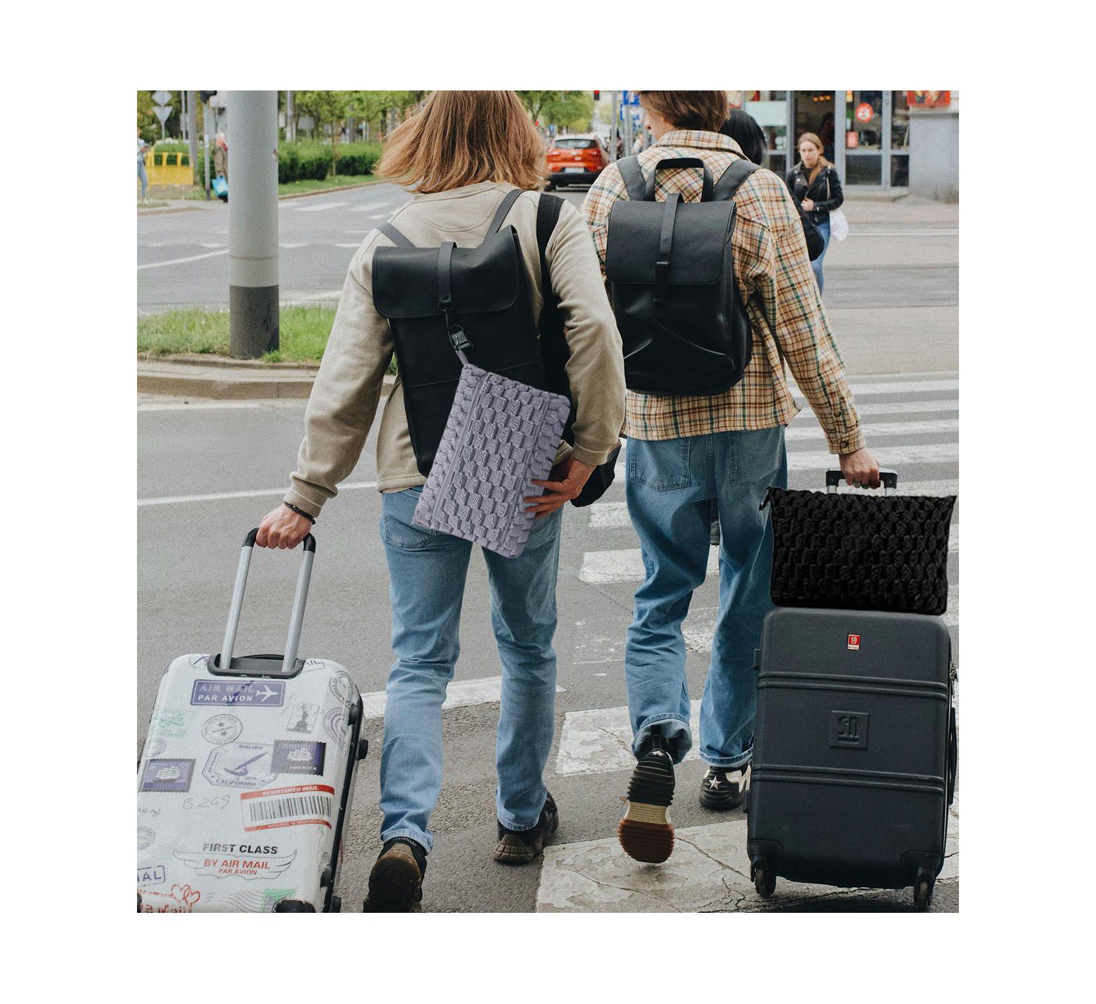 Tlanket- Clip On Travel Pillow