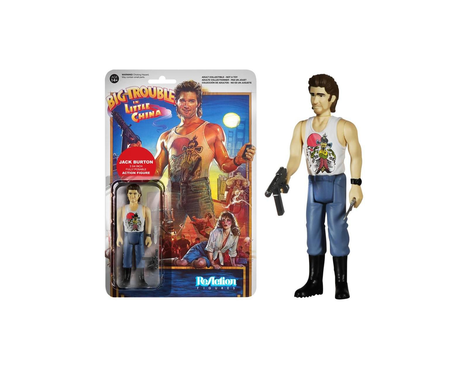 Фигурка Funko ReAction Jack Burton, Big Trouble in Little China