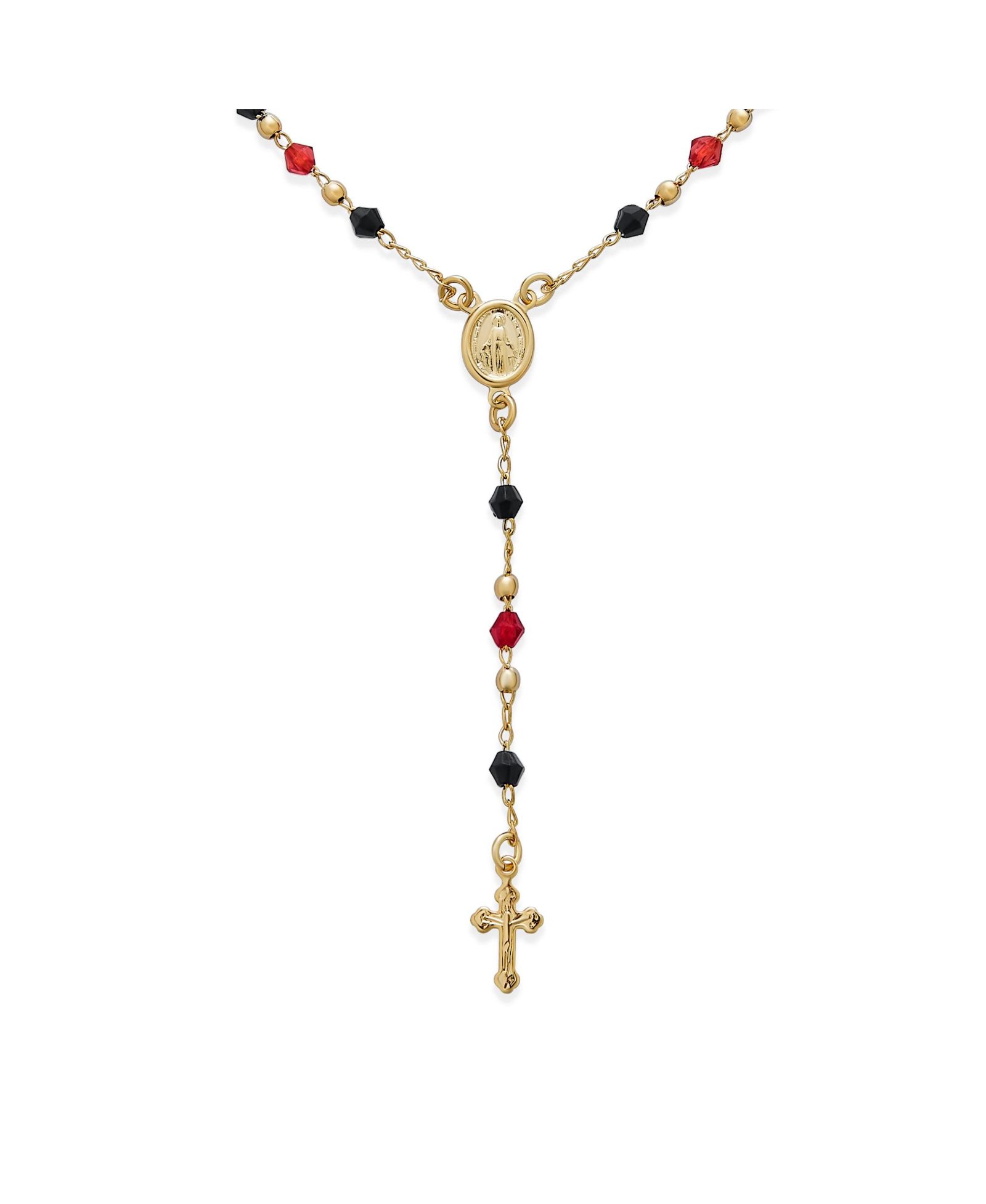 Bling Jewelry религиозные бусы-розарий с Девой Марией и крестом