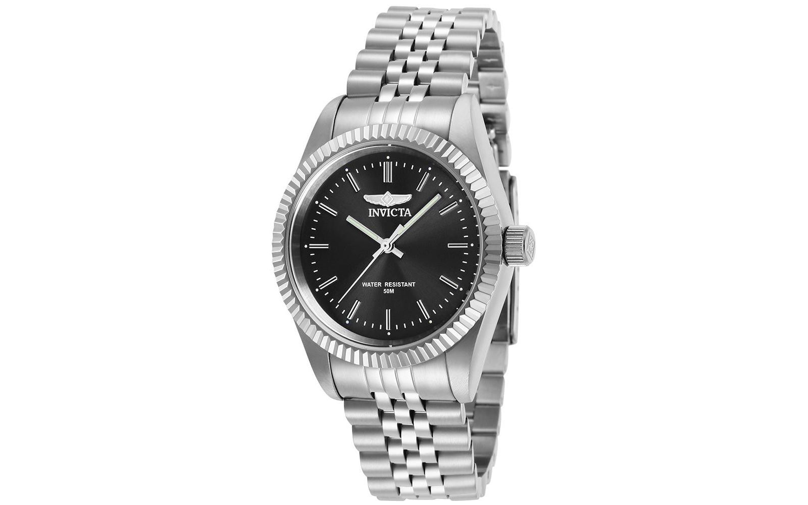 Invicta Women's 29395 Specialty Quartz 3 Hand Charcoal Dial Watch