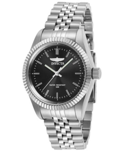 Invicta часы женские 29395 Specialty Quartz с угольным циферблатом