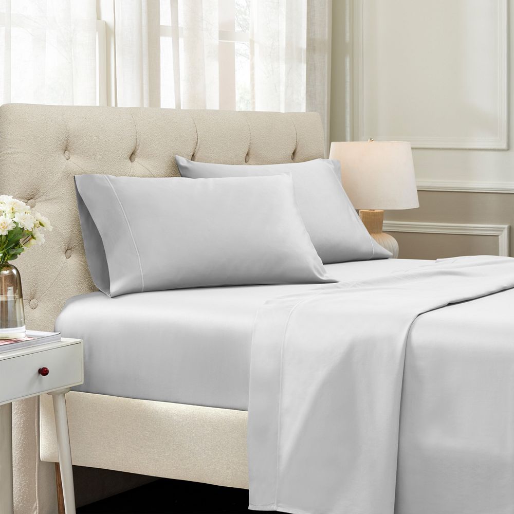 Superior 1500-TC Egyptian Cotton Embroidered Deep Pocket Sheet Set, Cal King