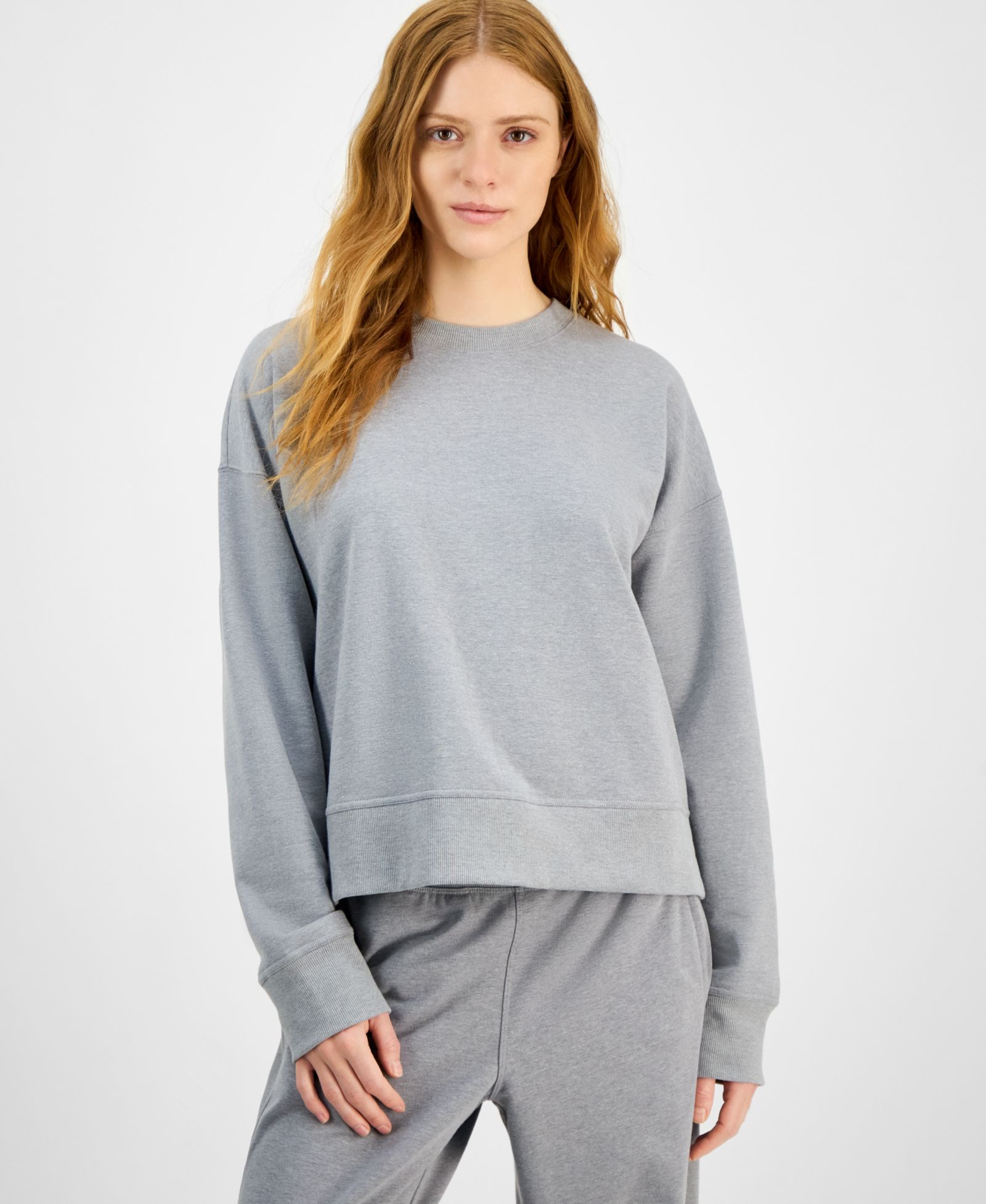 Женские свитшот ID Ideology Crewneck Vented-Hem