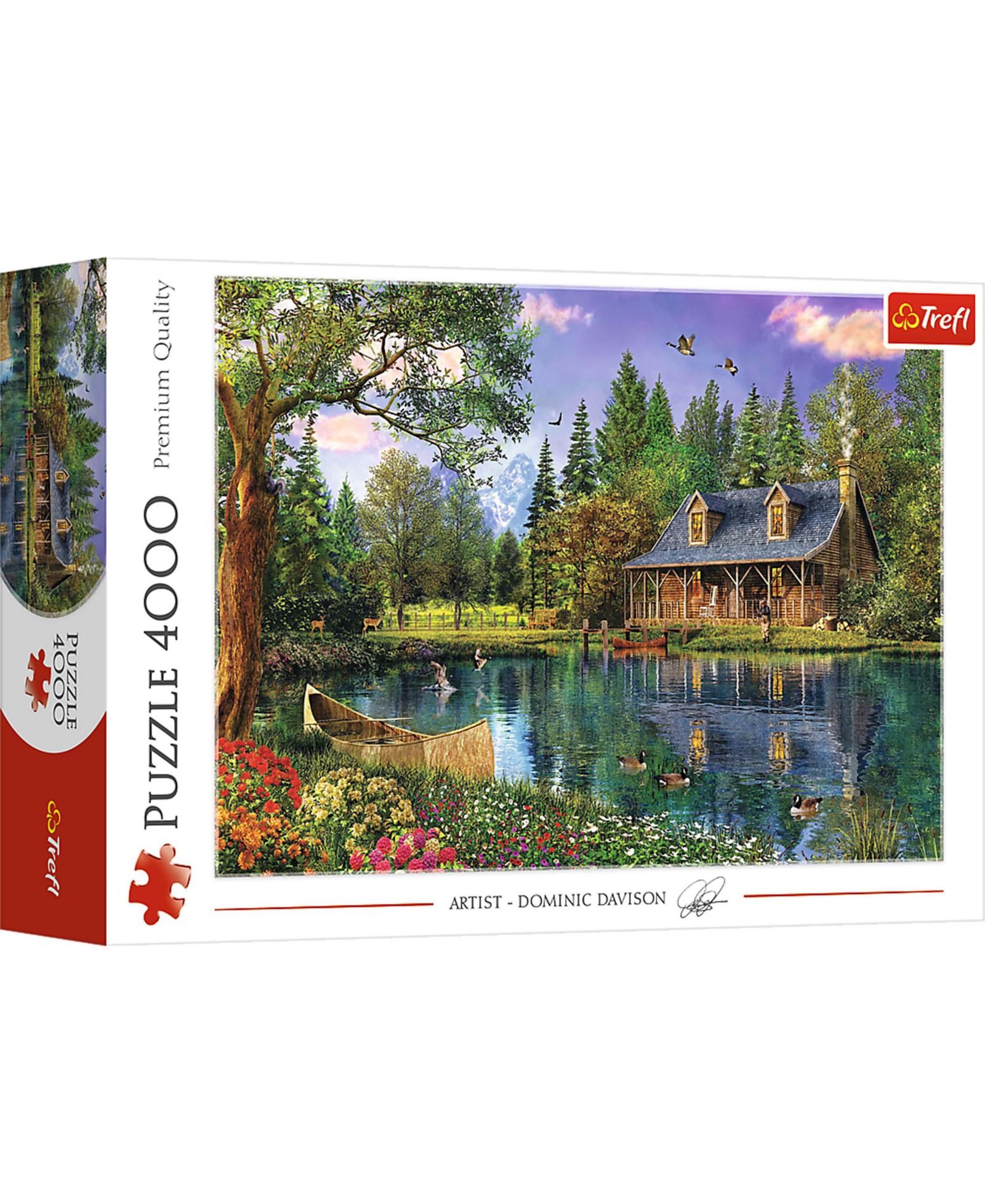Пазл Trefl Red 4000 Piece - Afternoon idyll / MGL