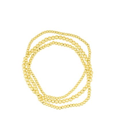 Набор браслетов ADORNIA Gold Stretch Ball Set