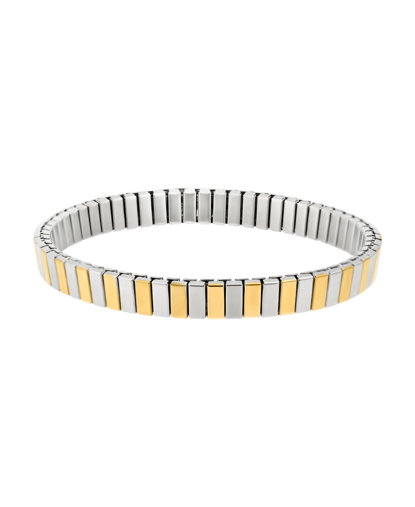 Браслет ADORNIA Two-Tone Stretch Bar