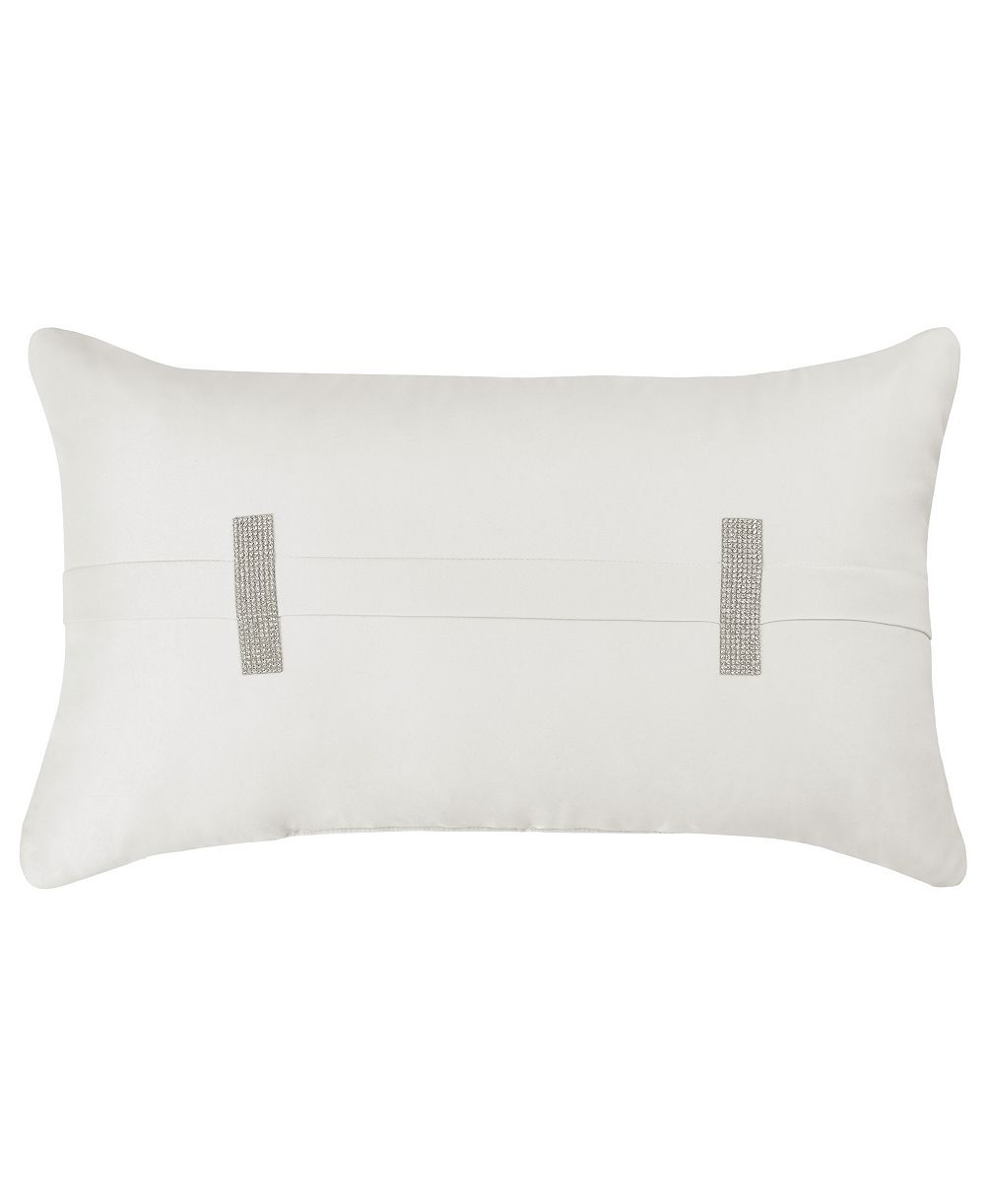 J Queen New York Brilliance Quilted Boudoir Decorative Pillow, 12" x 20"