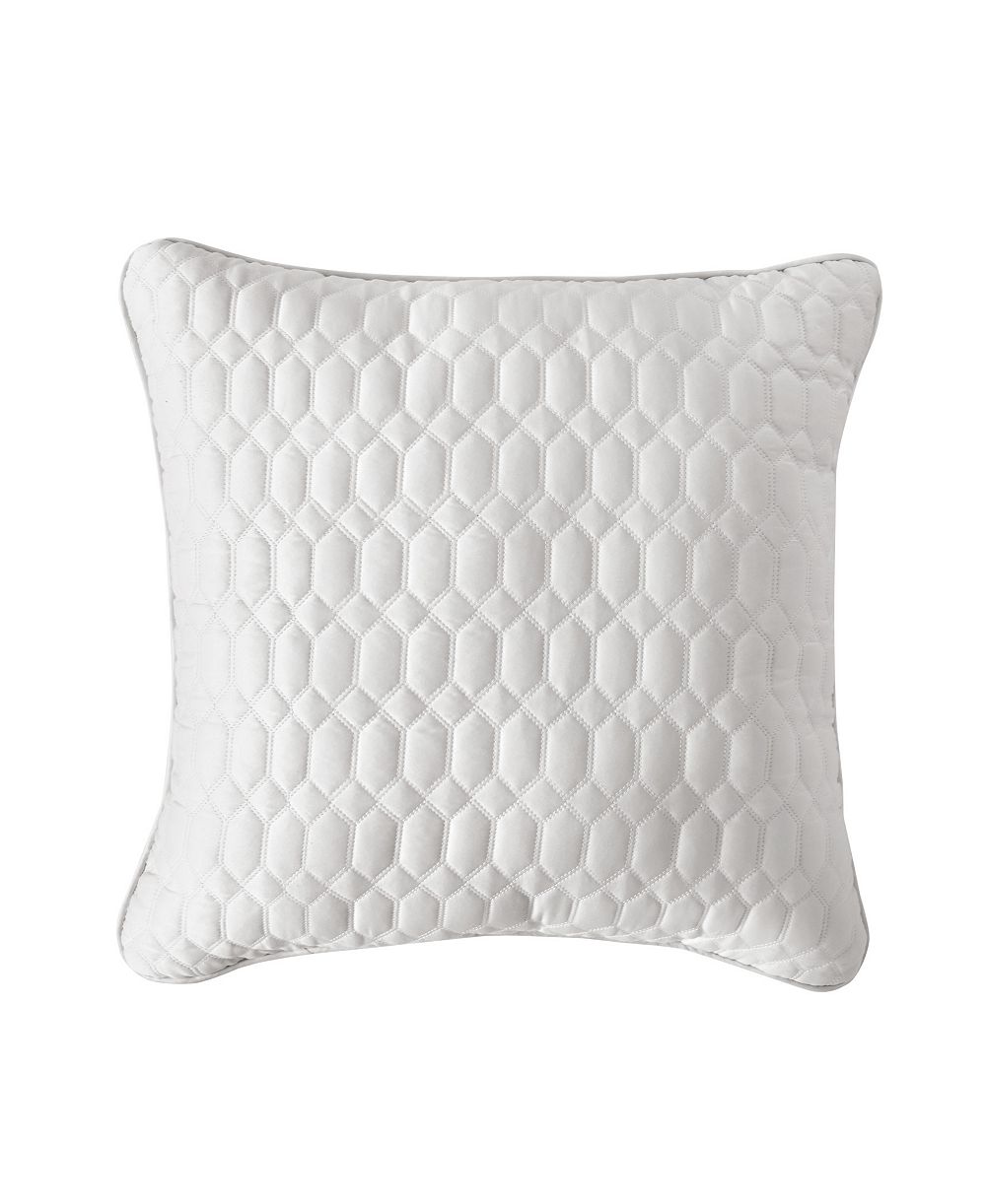 J Queen New York Brilliance Quilted Decorative Pillow, 20" x 20"