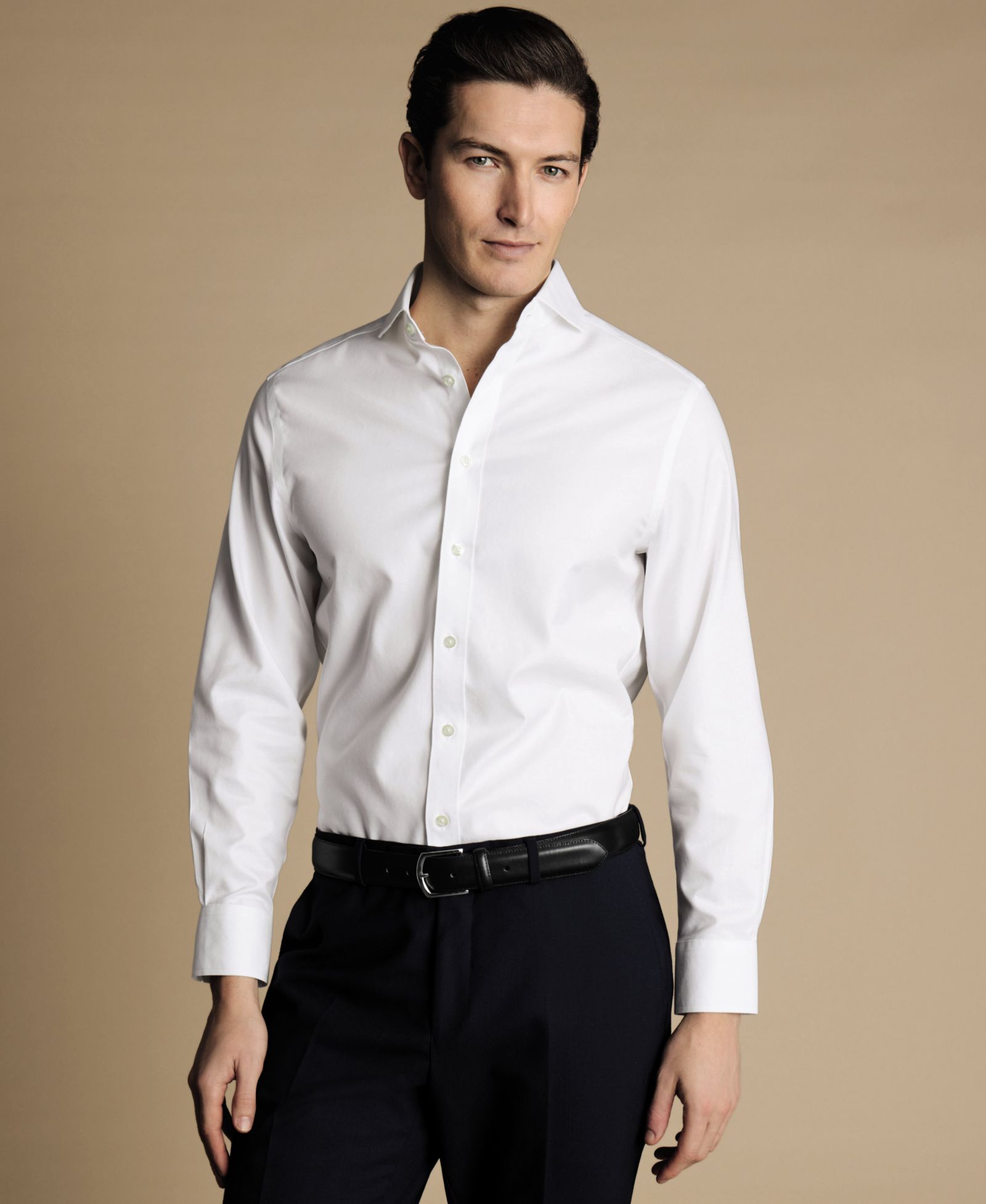 Мужская рубашка Charles Tyrwhitt Slim-Fit Twill