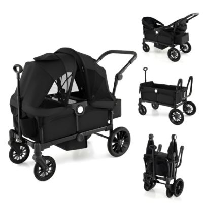 Детская прогулочная коляска Slickblue 2-Seater Collapsible