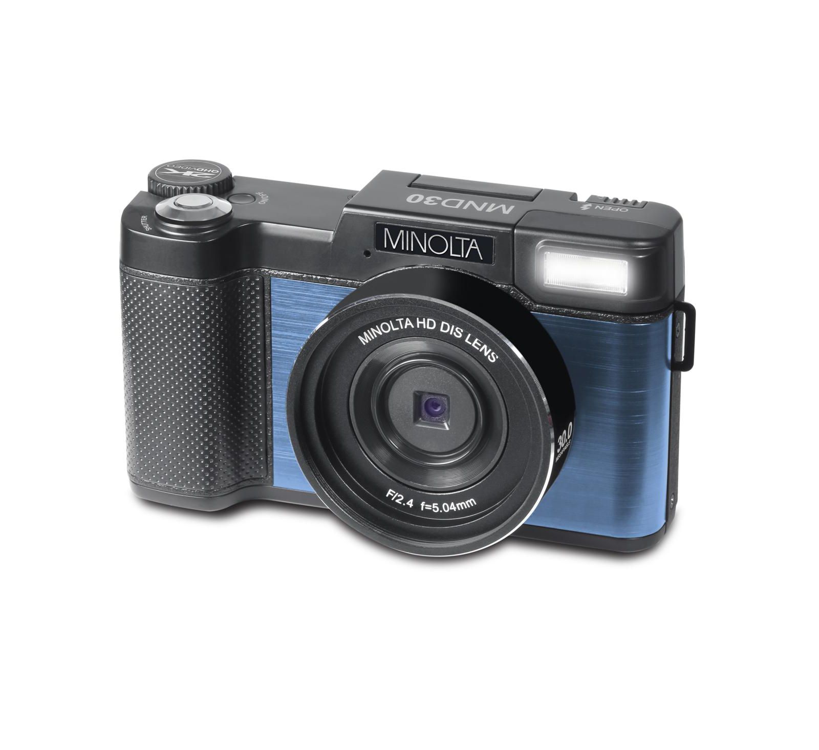 Цифровая камера Minolta MND30, 30MP, 2.7K QHD, 3.0" LCD Screen