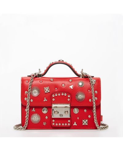 Женская сумка SUSU Studded кожаная crossbody