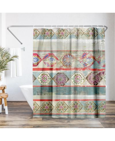 Americanflat штора для душа бохо, 71x74, 100% Polyester