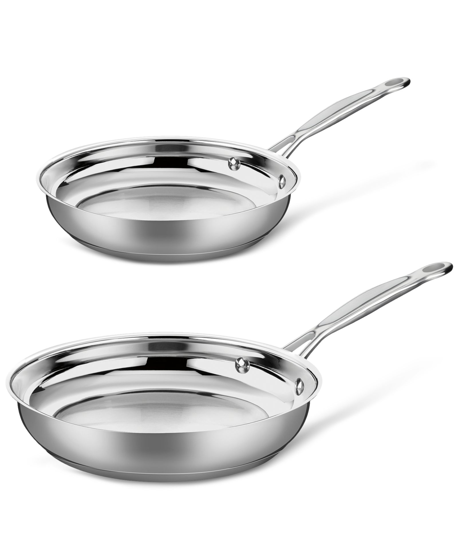 Cuisinart Chef's Classic™ Stainless 2-Pc. Skillet Set, Exclusively at Macy's
