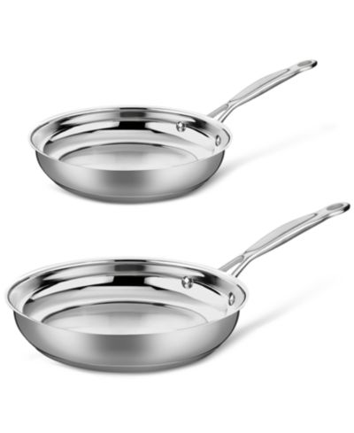 Cuisinart Chef's Classic™ Stainless 2-Pc. Skillet Set, Exclusively at Macy's