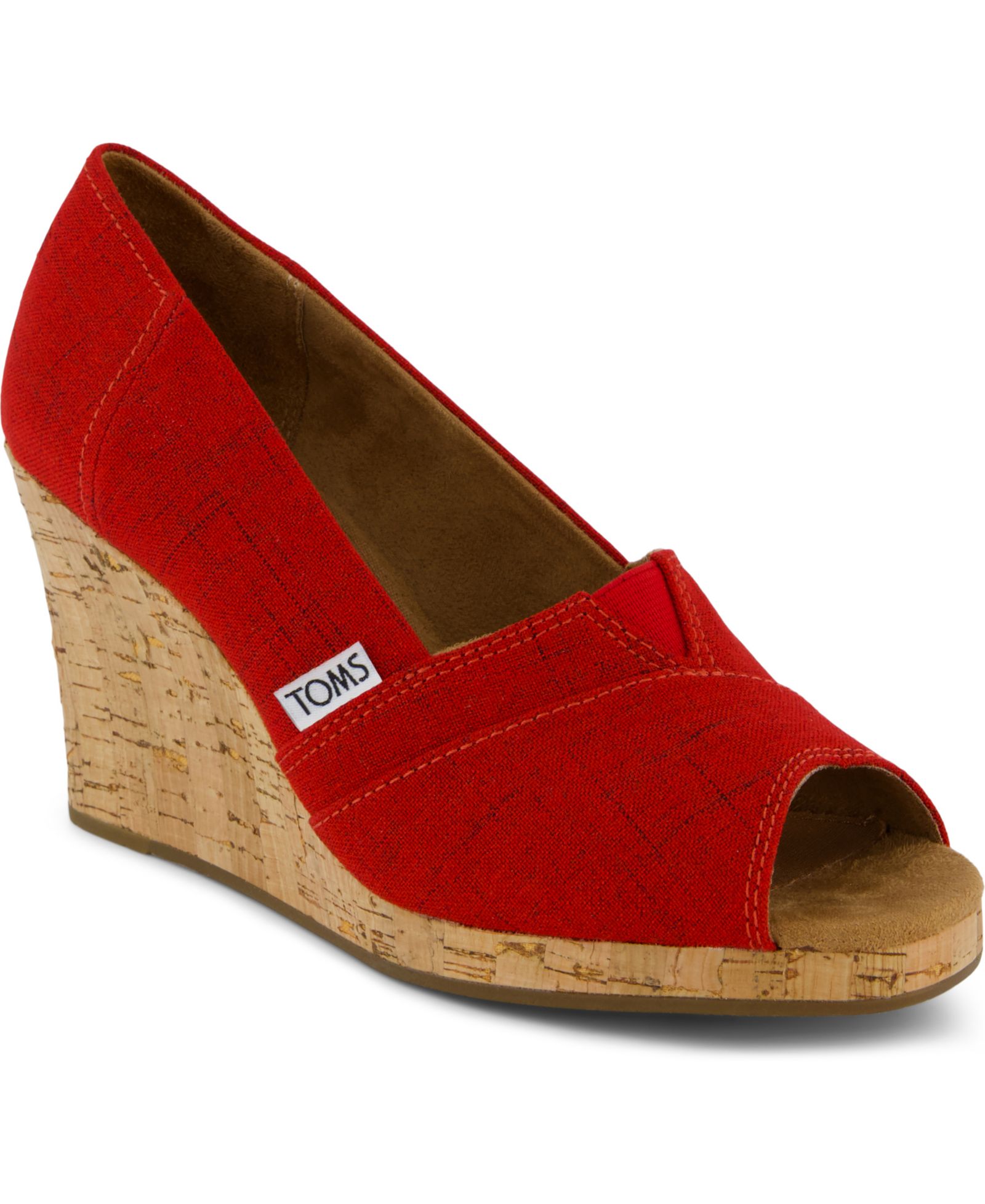 Женские босоножки на платформе TOMS Slip On Wedge