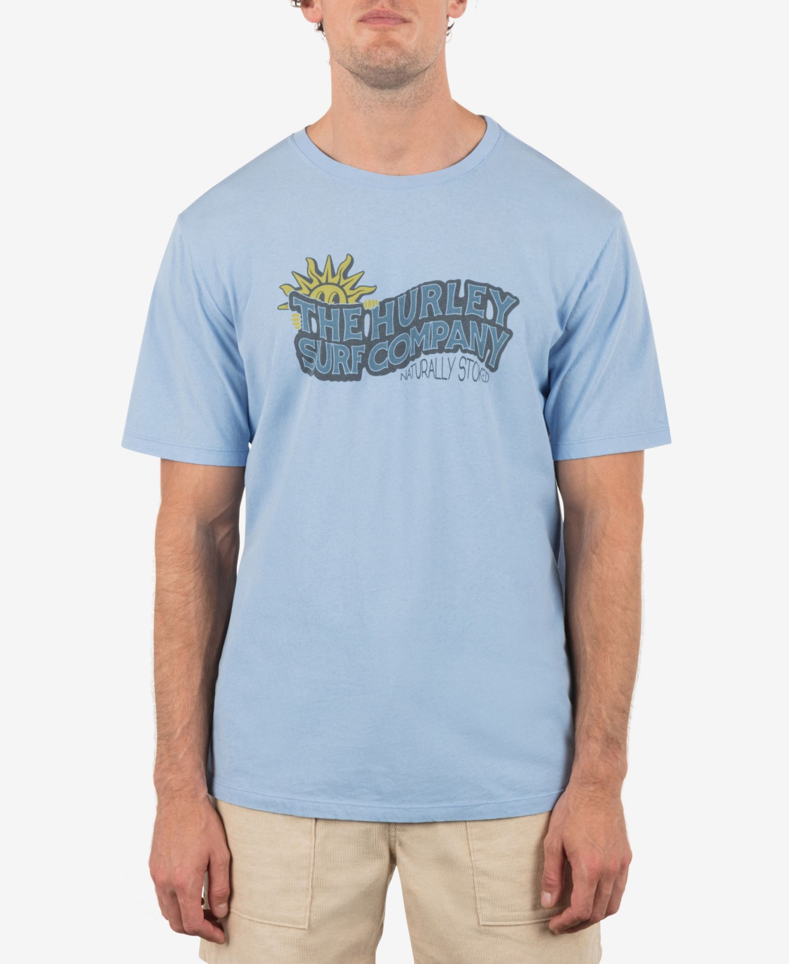 Hurley Men's Naturally Stoked Short Sleeve T-Shirt