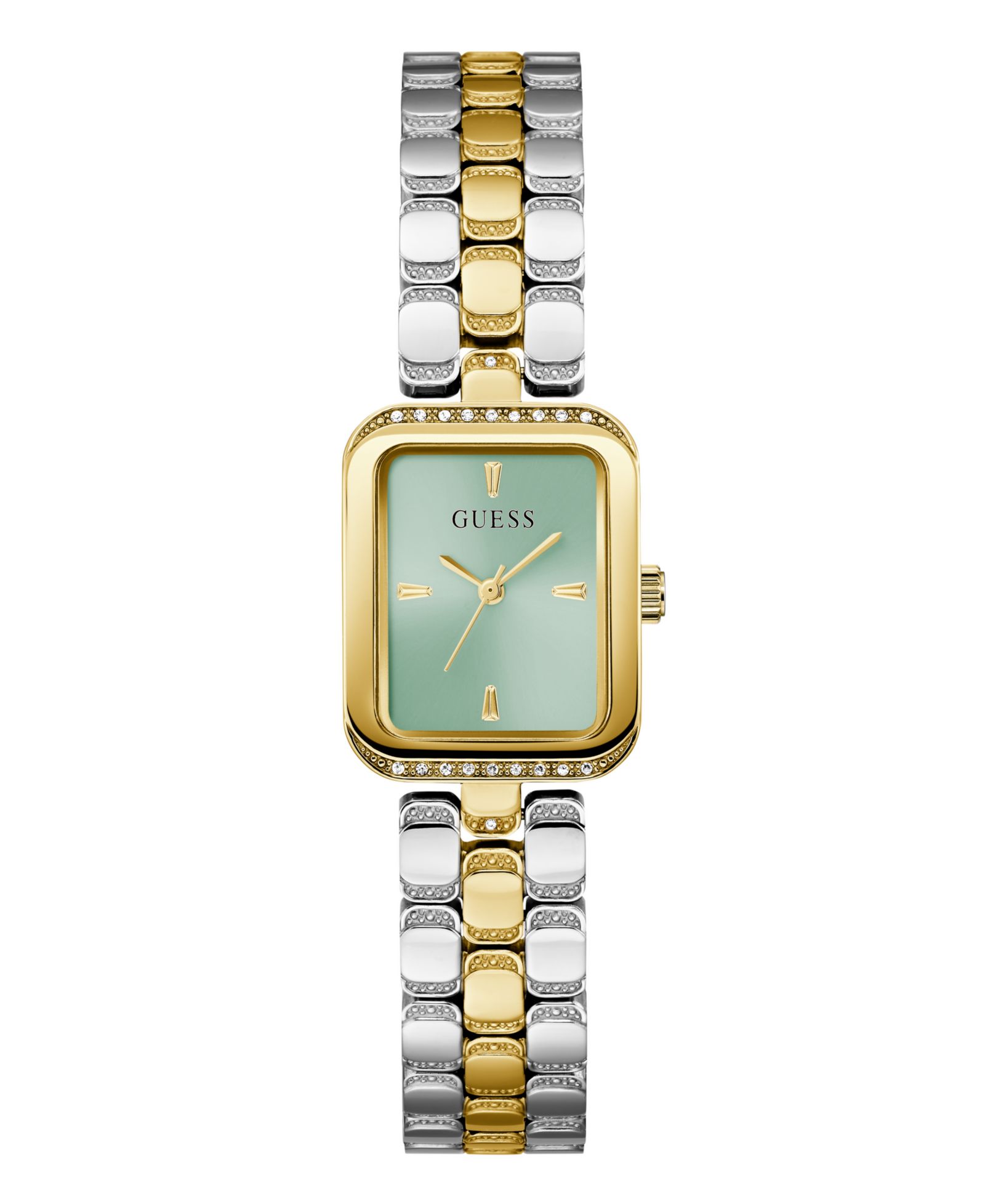 GUESS Women's Analog Two-Tone Steel Watch, 22mm
