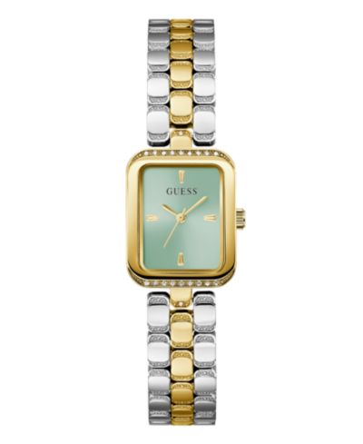 GUESS Women's Analog Two-Tone Steel Watch, 22mm
