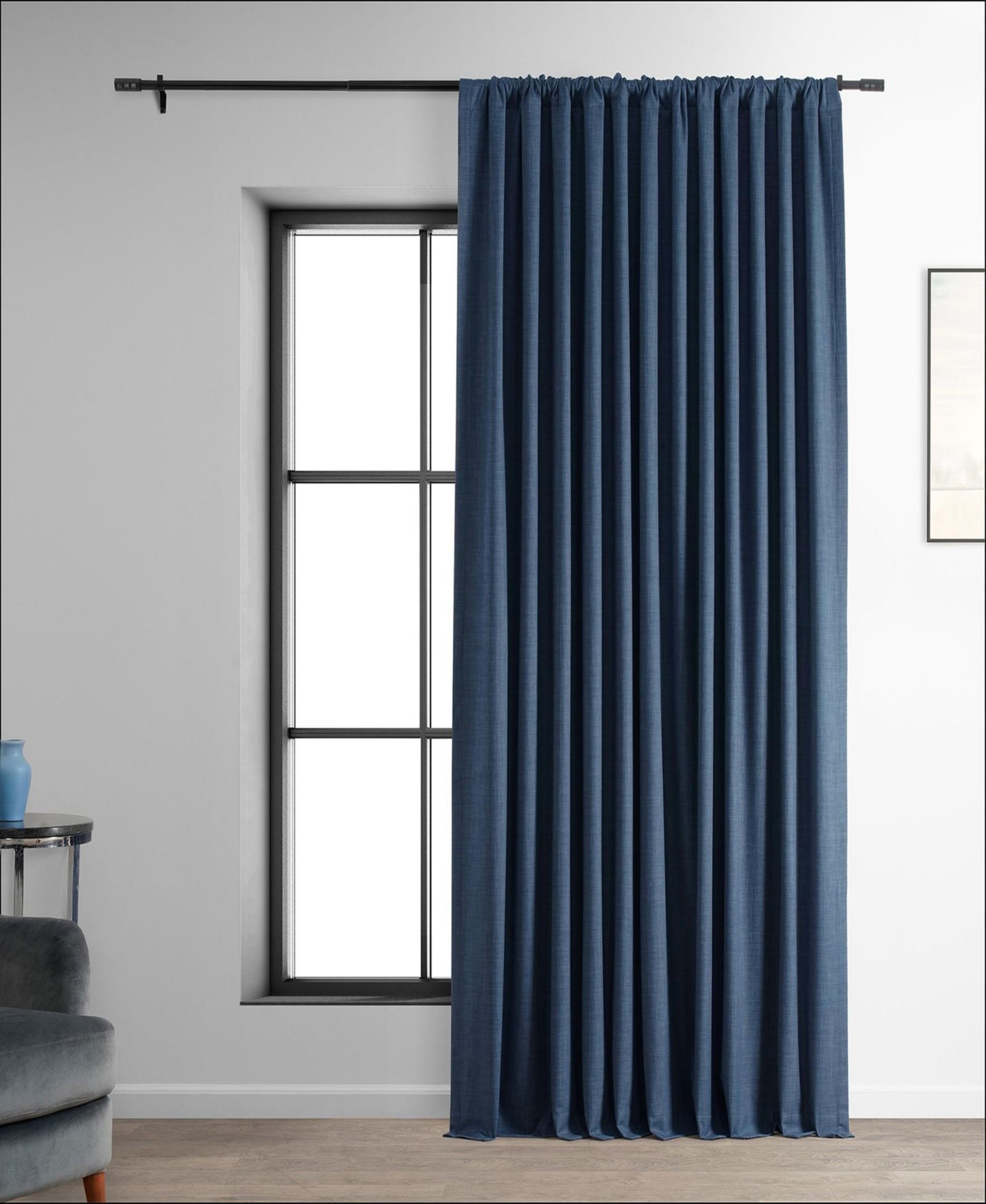 Half Price Drapes шторы из льна Blackout