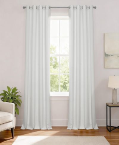 Блэкаут шторы Half Price Drapes из льняной ткани с люверсами для отелей