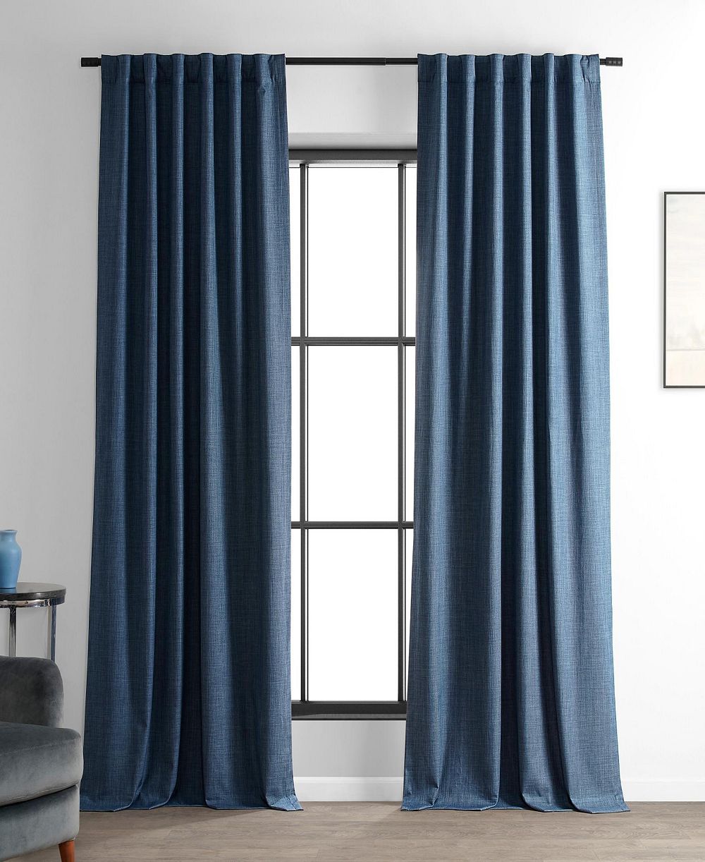 Отельный штор для окон Half Price Drapes из льняной ткани Performance Linen