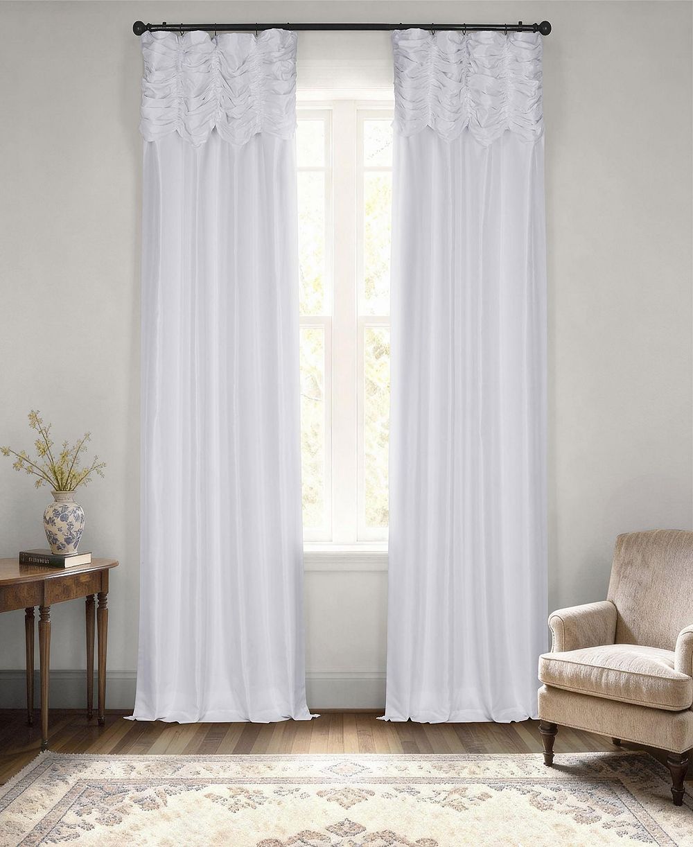 Half Price Drapes винтажная текстурированная занавеска из искусственного шелка Dupioni