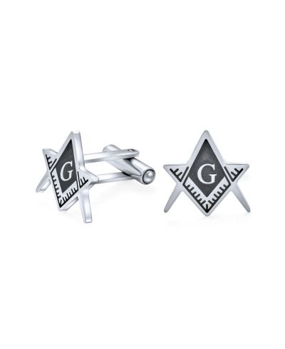 Мужские запонки Bling Jewelry с компасом