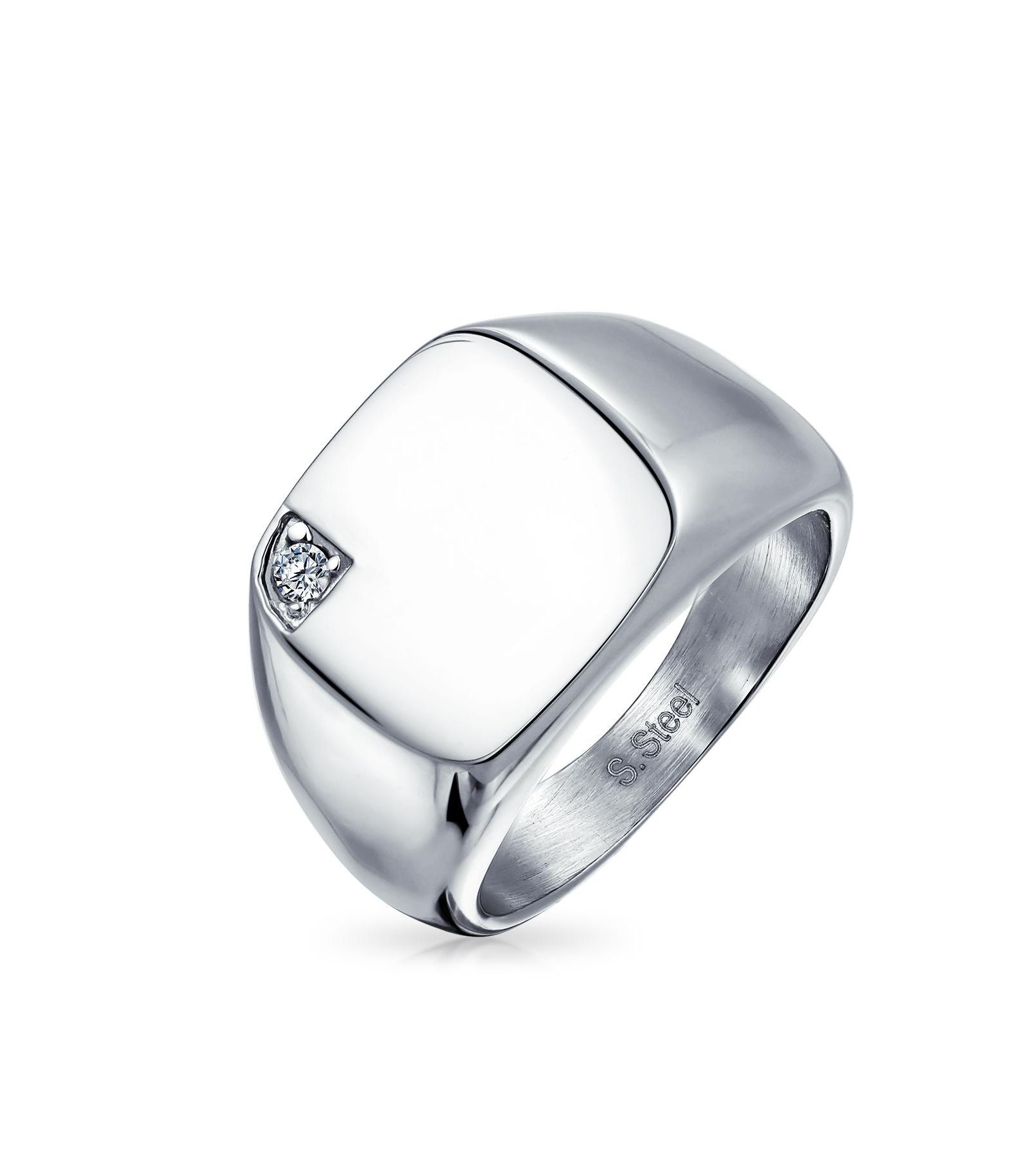 Bling Jewelry Кольцо-печатка большое