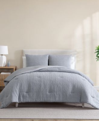 Nautica Nautical Stitch Chambray 3-Pc. Comforter Set, King
